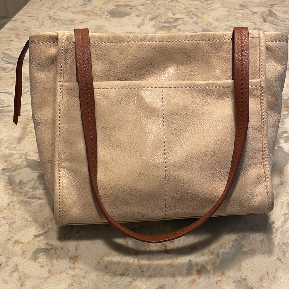 Hobo ‘Chance’ Mini Tote in Buffed Gold